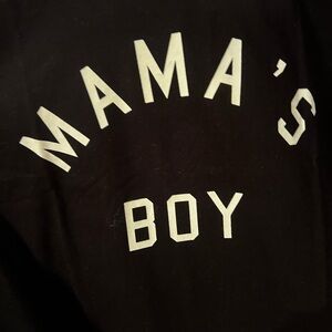 Boys short sleeve tshirt black - MAMA’S BOY size XL 14 - Children’s Place